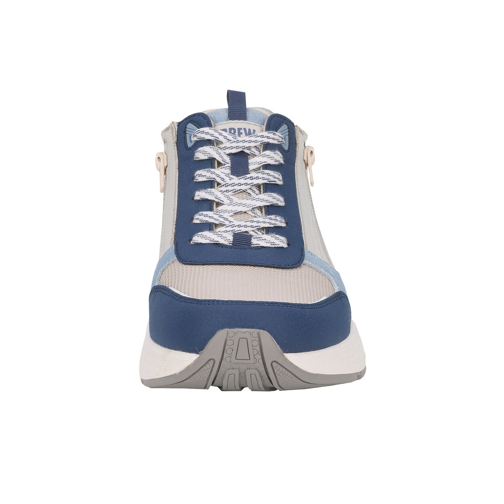 Miller Double Zip Sneaker, BLUE GREY, alternate image number 4