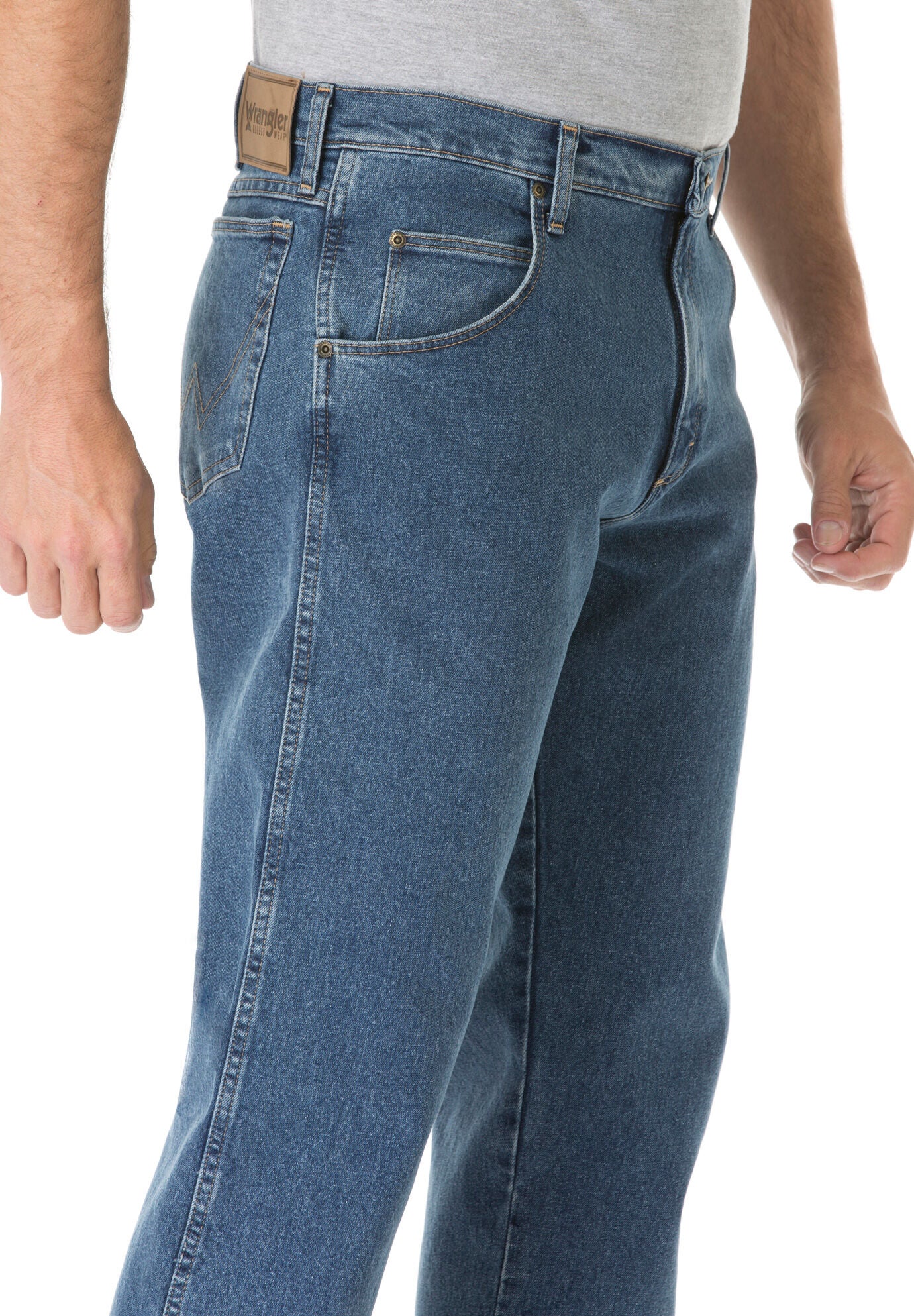 wrangler advanced comfort jeans big and tall