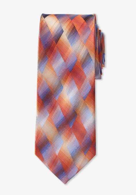 KS Signature Extra Long Classic Fancy Tie, MULTI ABSTRACT, hi-res image number null