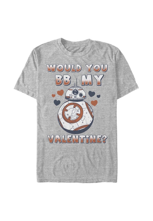 Bb My Valentine Tops & Tees, ATHLETIC HEATHER, hi-res image number null