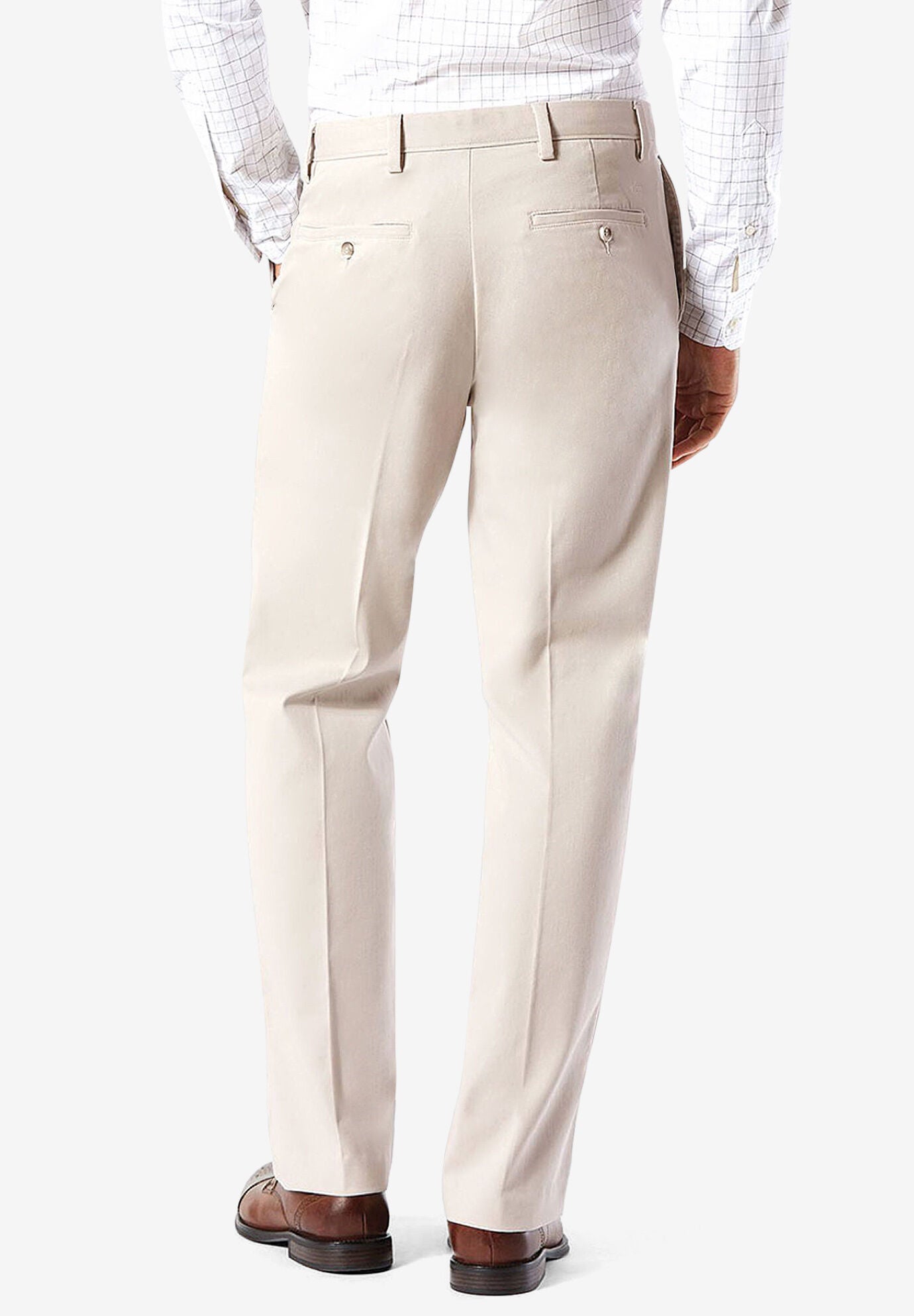 Dockers Easy Stretch Pants, CLOUD, on-hover image number 1