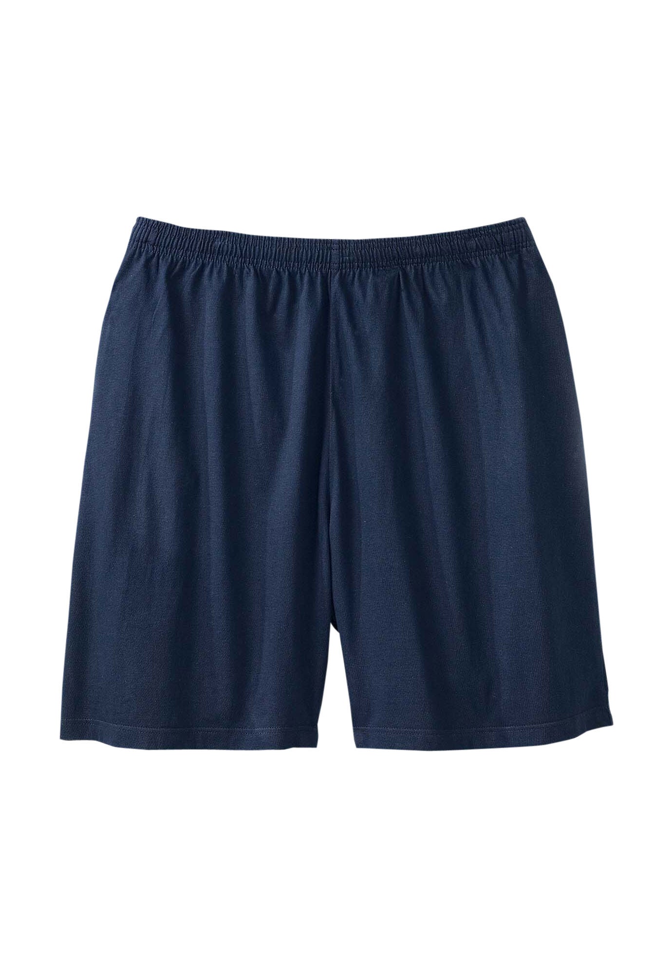 Blue jersey shorts clearance