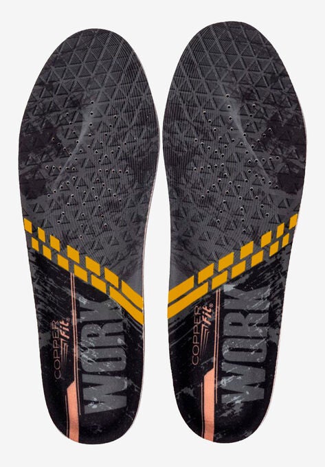 Copper Fit Advanced Support Orthotic Insoles, BLACK, hi-res image number null