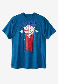 Liberty Blues Mens Big /& Tall Americana Tank