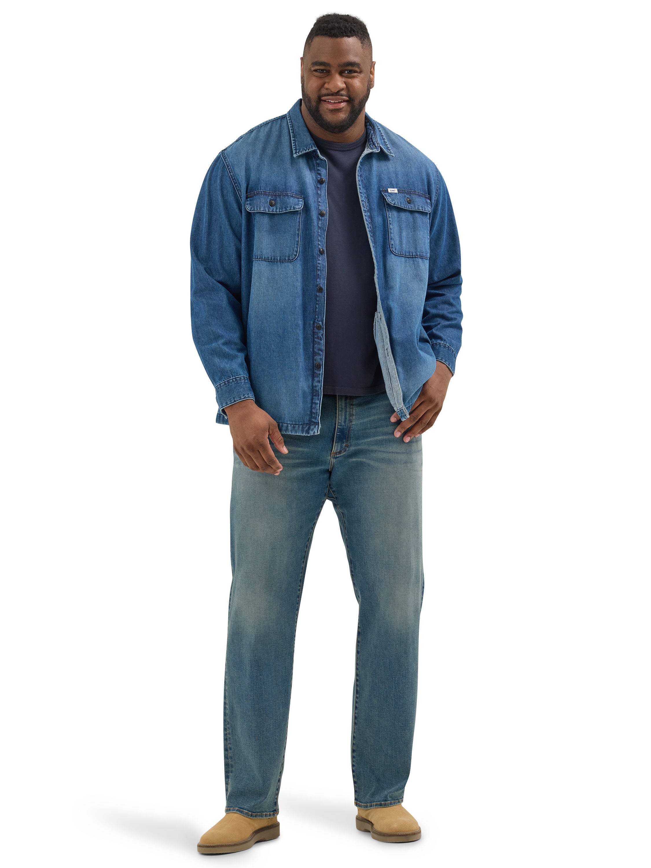Extreme Motion Relaxed Straight Jean, ZONE, alternate image number 5