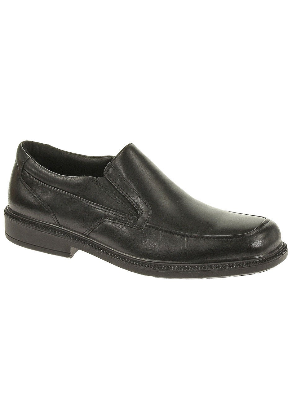 hush puppies black slip on shoes
