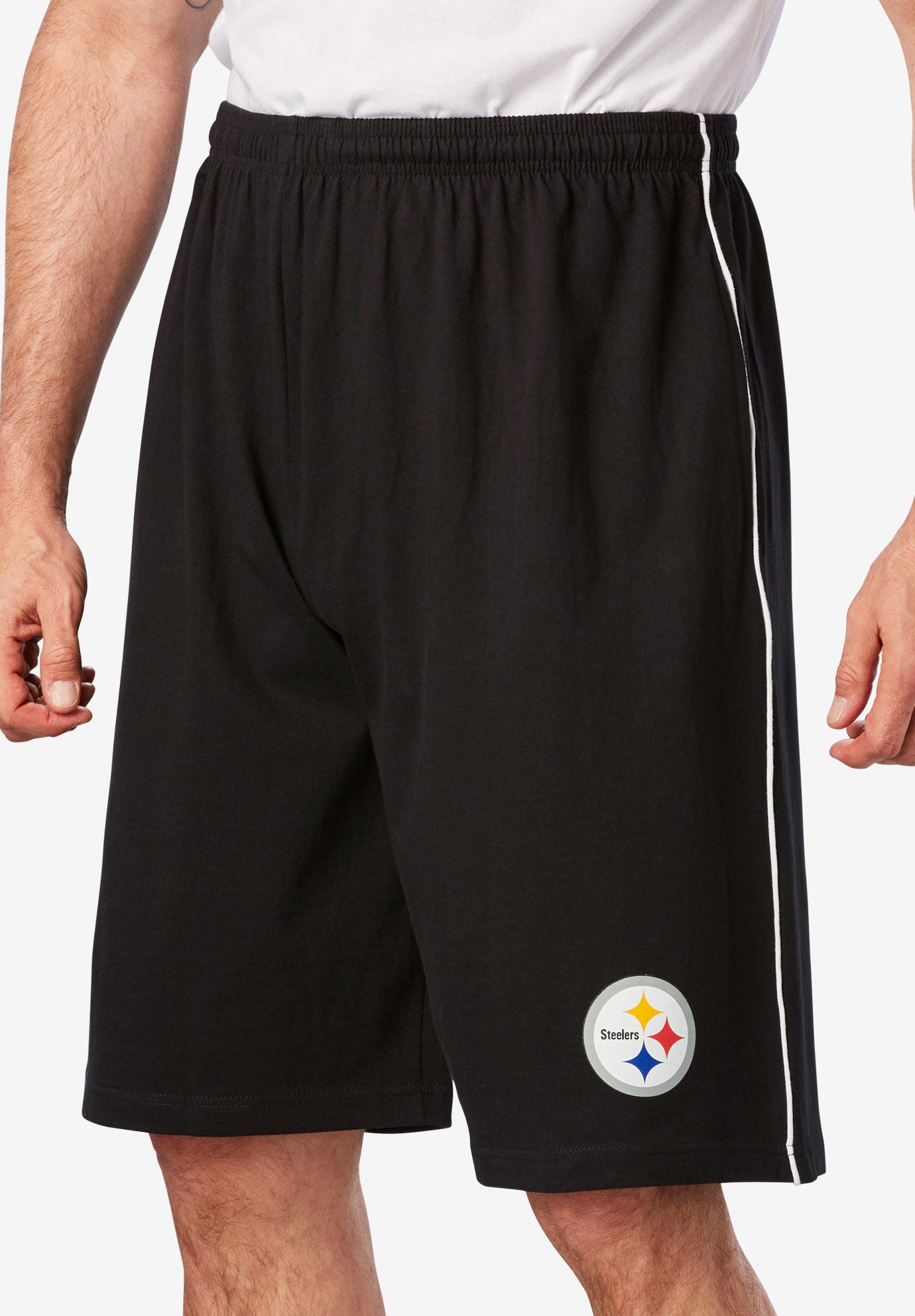 NFL&reg; Side Hit Piped Jersey Short, STEELERS, hi-res image number 0