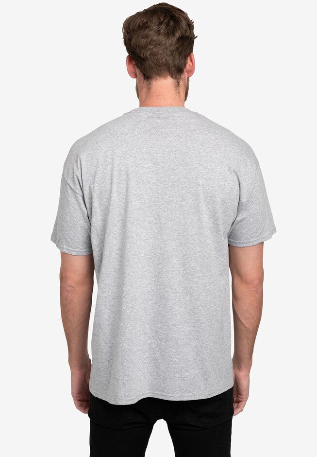 Men's Disney Mickey Mouse Short Sleeve T-Shirt Heather Gray, , on-hover image number 1