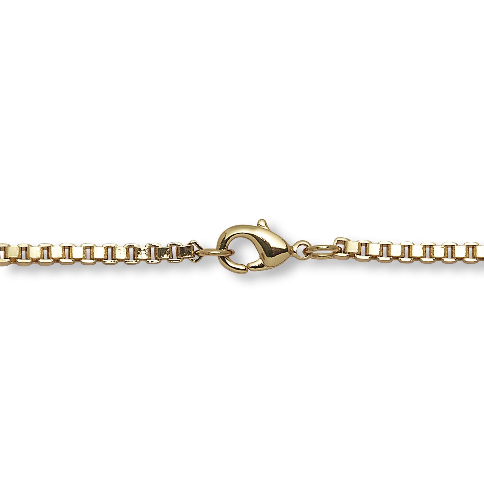 Men's White and Black Cubic Zirconia Goldtone Cross Pendant Necklace, 24 Inches, BLACK, on-hover image number 1