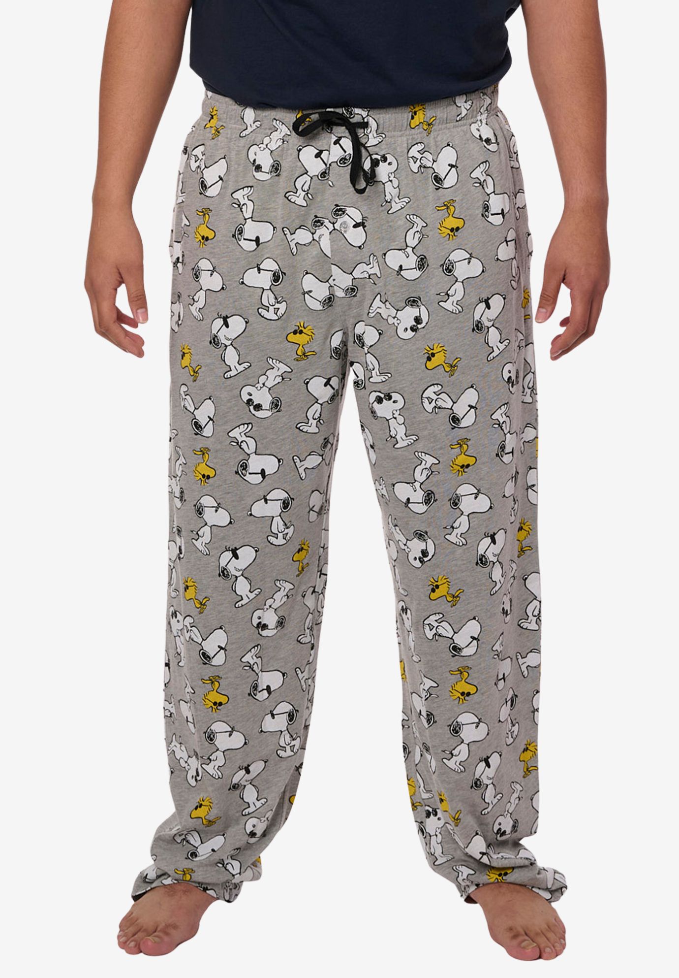 Peanuts Snoopy Pajama Pants Lounge Wear Woodstock