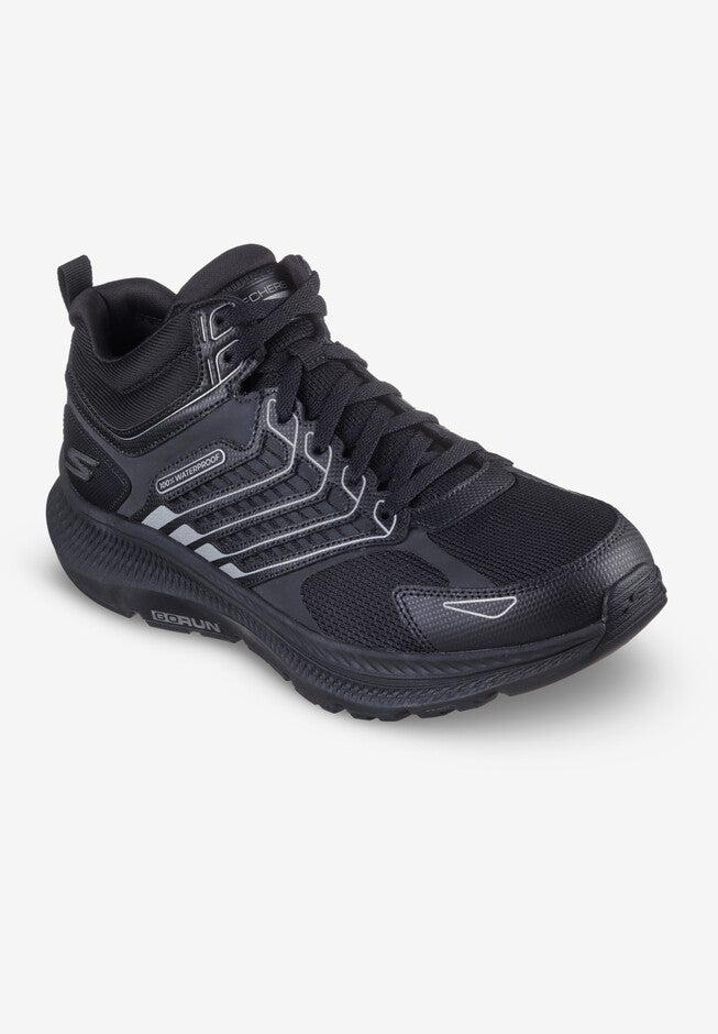 Skechers® GO RUN Consistent Waterproof Hightop, BLACK, hi-res image number null