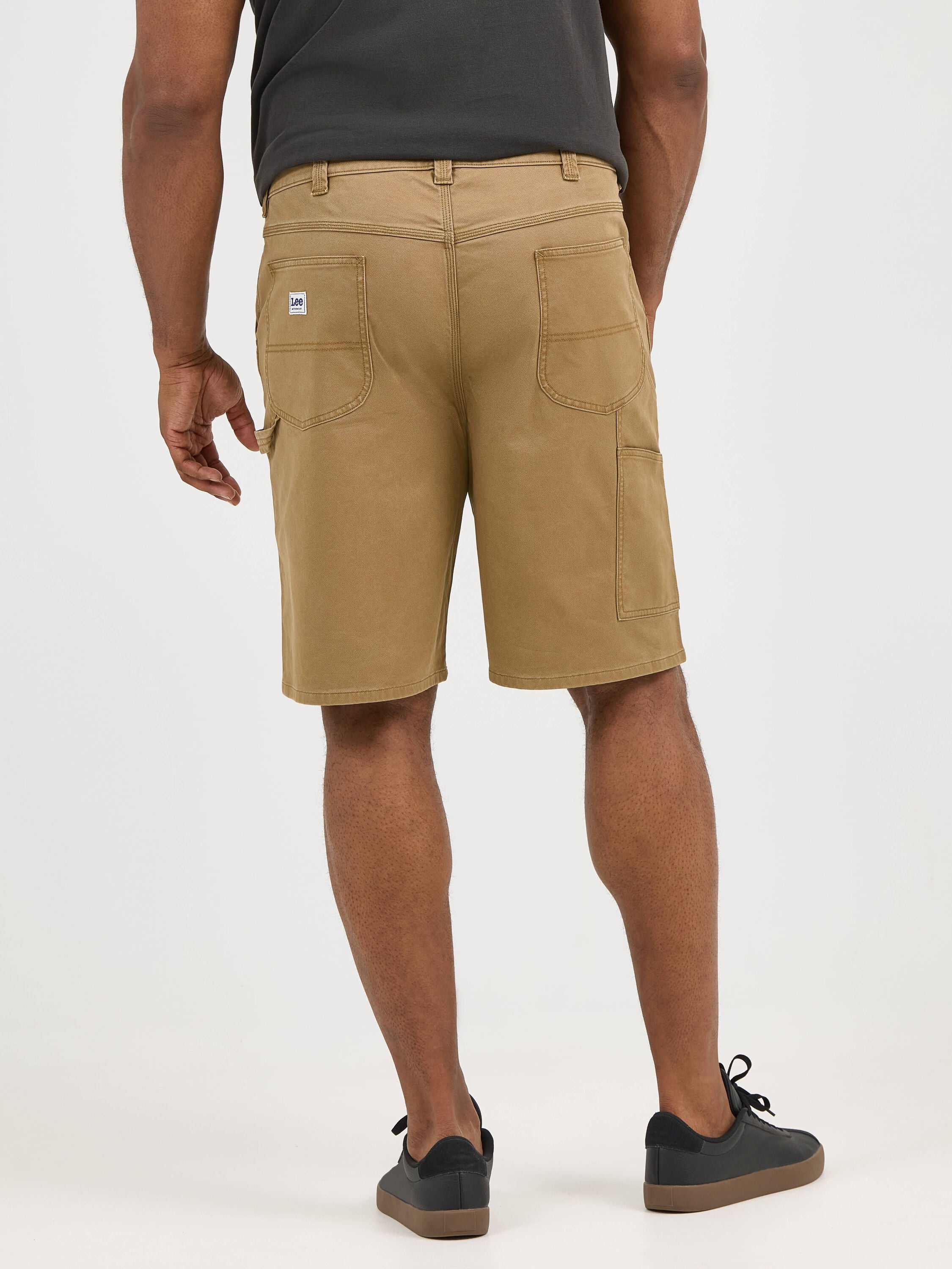 Legendary Workwear Carpenter Short, DARK KHAKI, on-hover image number 1