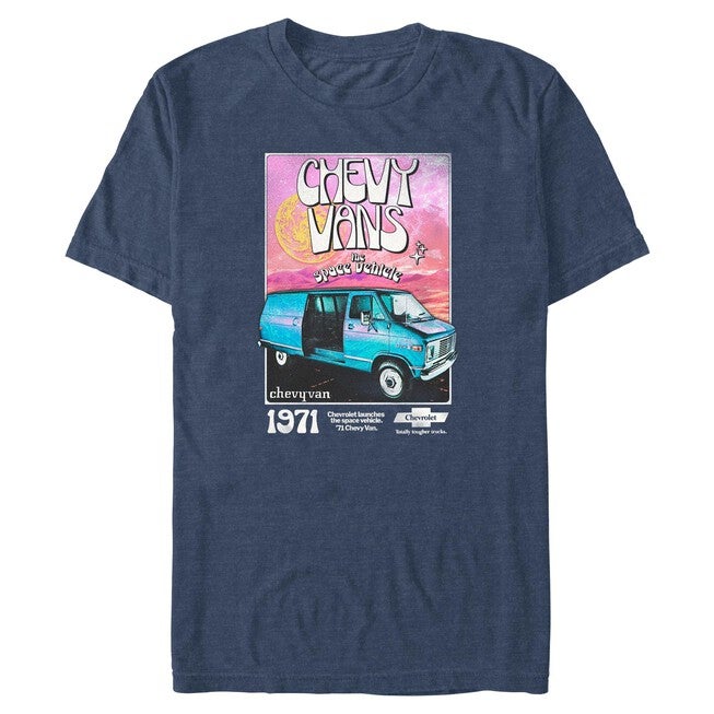 Chevy Vans, NAVY HEATHER, hi-res image number 0