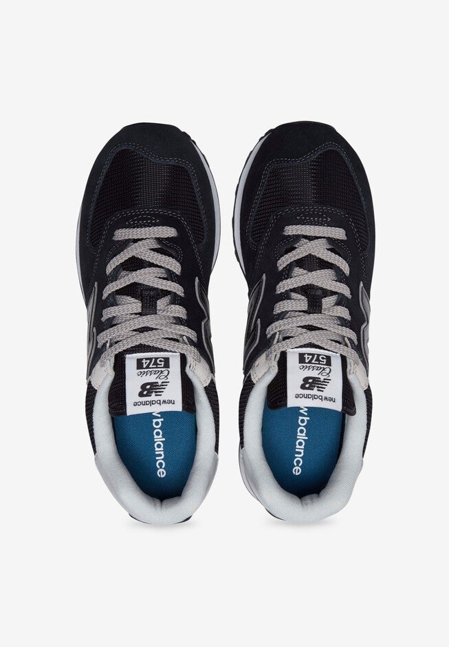 New Balance® 574 Sneaker, BLACK WHITE, alternate image number null