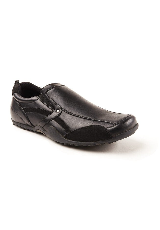 Deer Stags® Slip-Resistant Comfort Loafers, BLACK, hi-res image number null