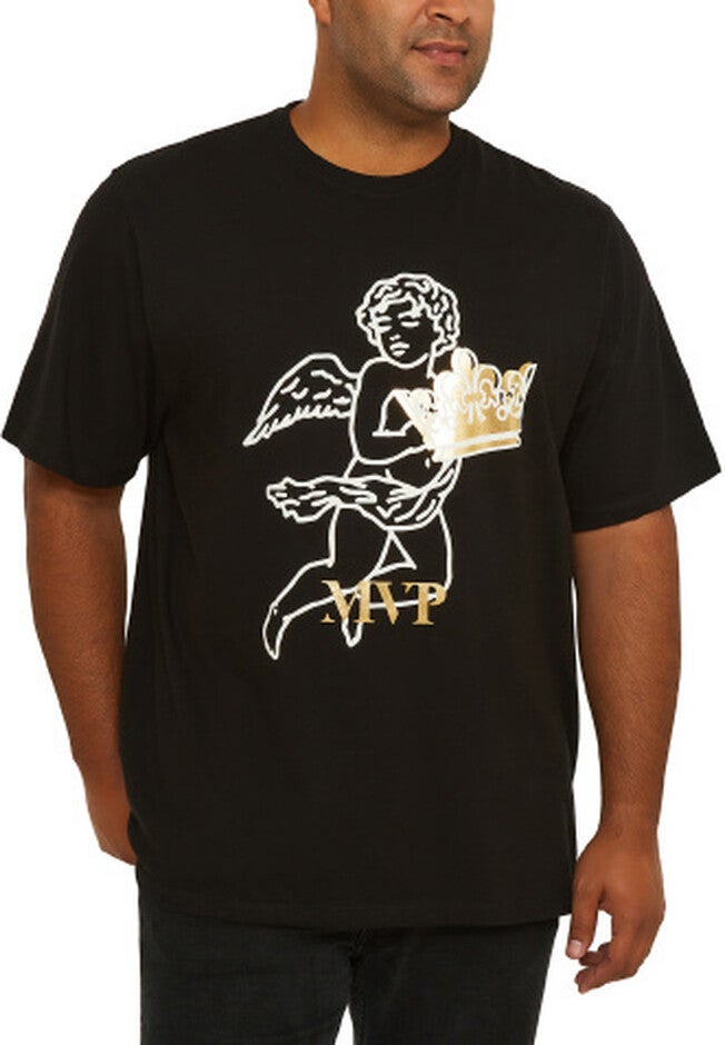 Crown Logo T Shirt, ONYX, hi-res image number null