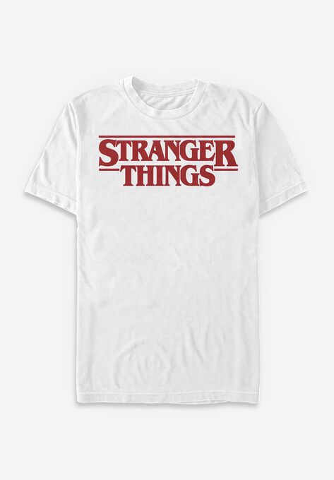 Stranger Things Tee, WHITE, hi-res image number null