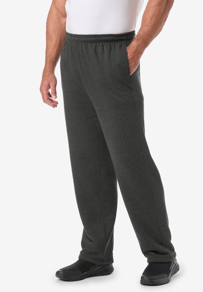 Sherpa Lined Full Elastic Sweatpants, , alternate image number null