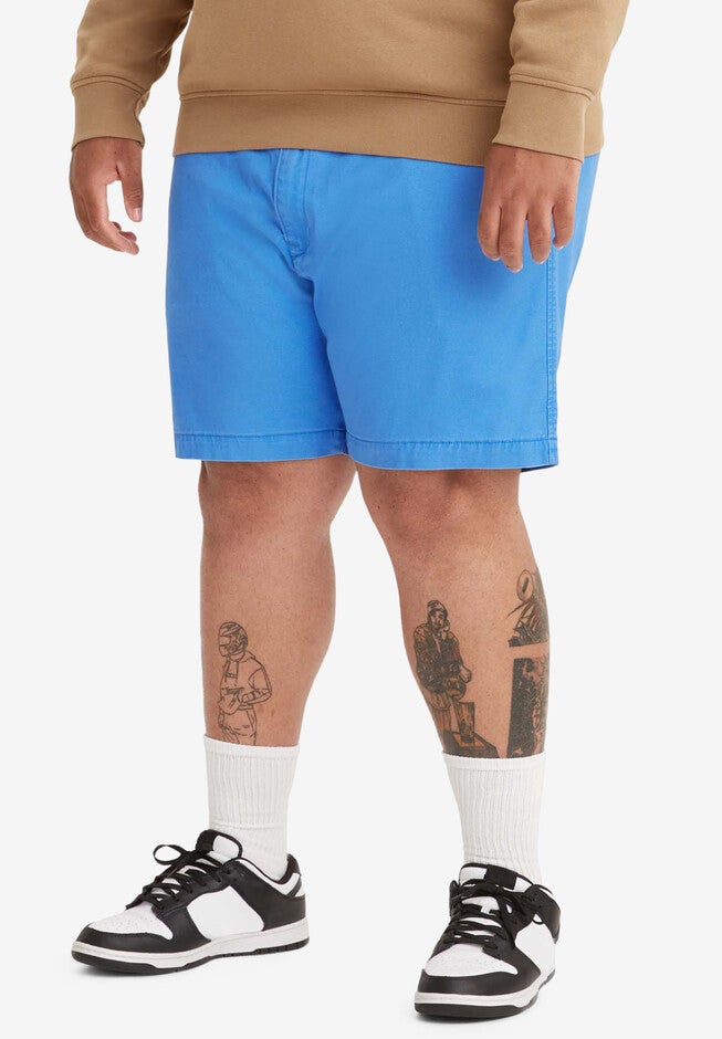 Levi's® Chino Stretch Twill Shorts, ROYAL BLUE, hi-res image number 0