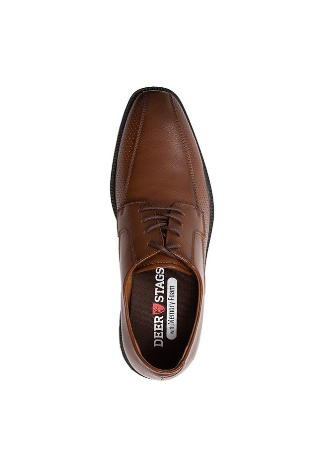 Deer Stags® Tone Runoff Toe Oxford Shoes with Memory Foam, , alternate image number null
