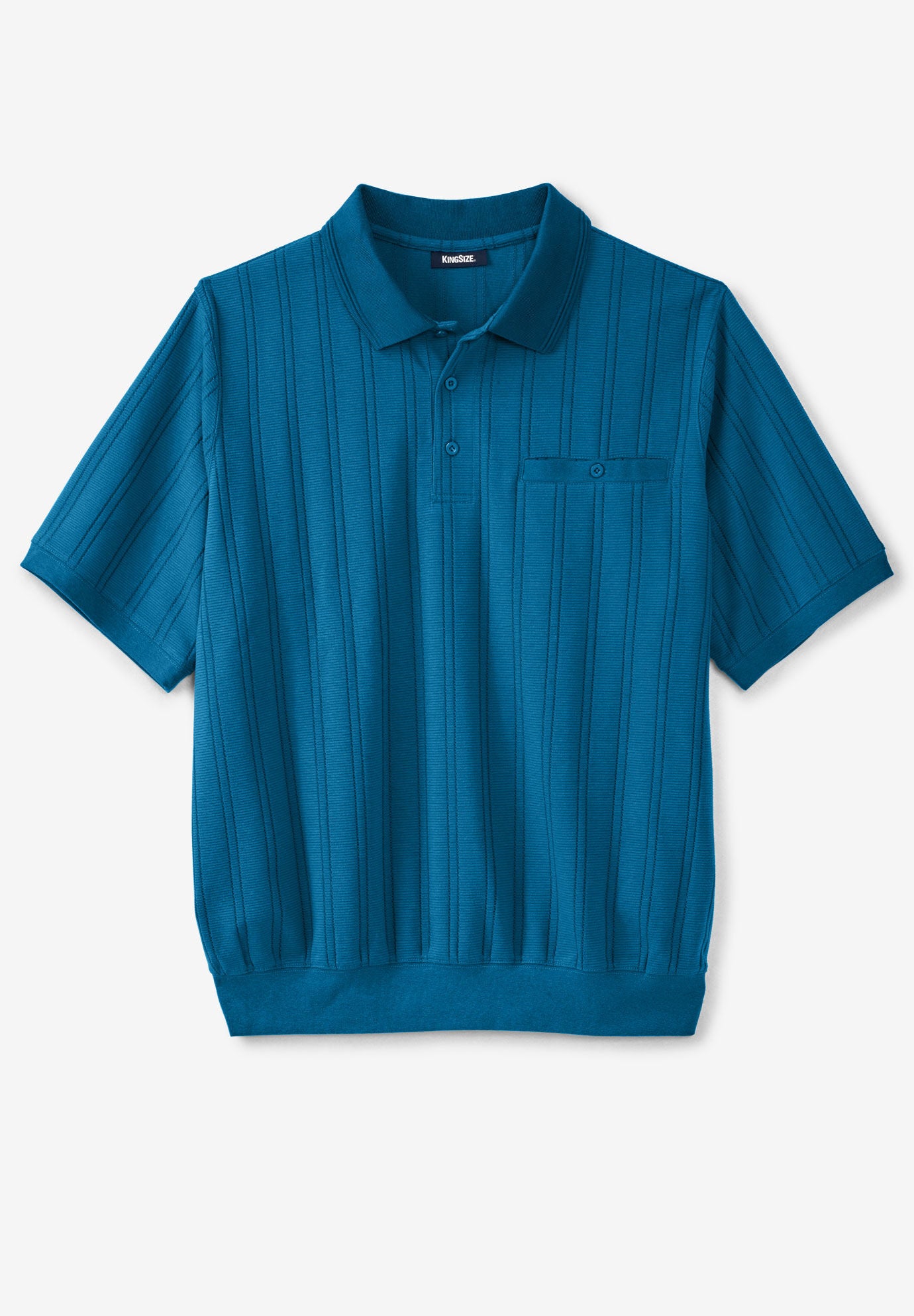 banded bottom polo shirts
