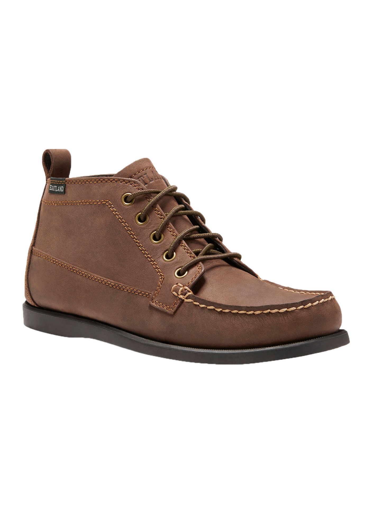 Seneca Camp Moc Chukka Boots by Eastland&reg;, BOMBER BROWN, hi-res image number 0