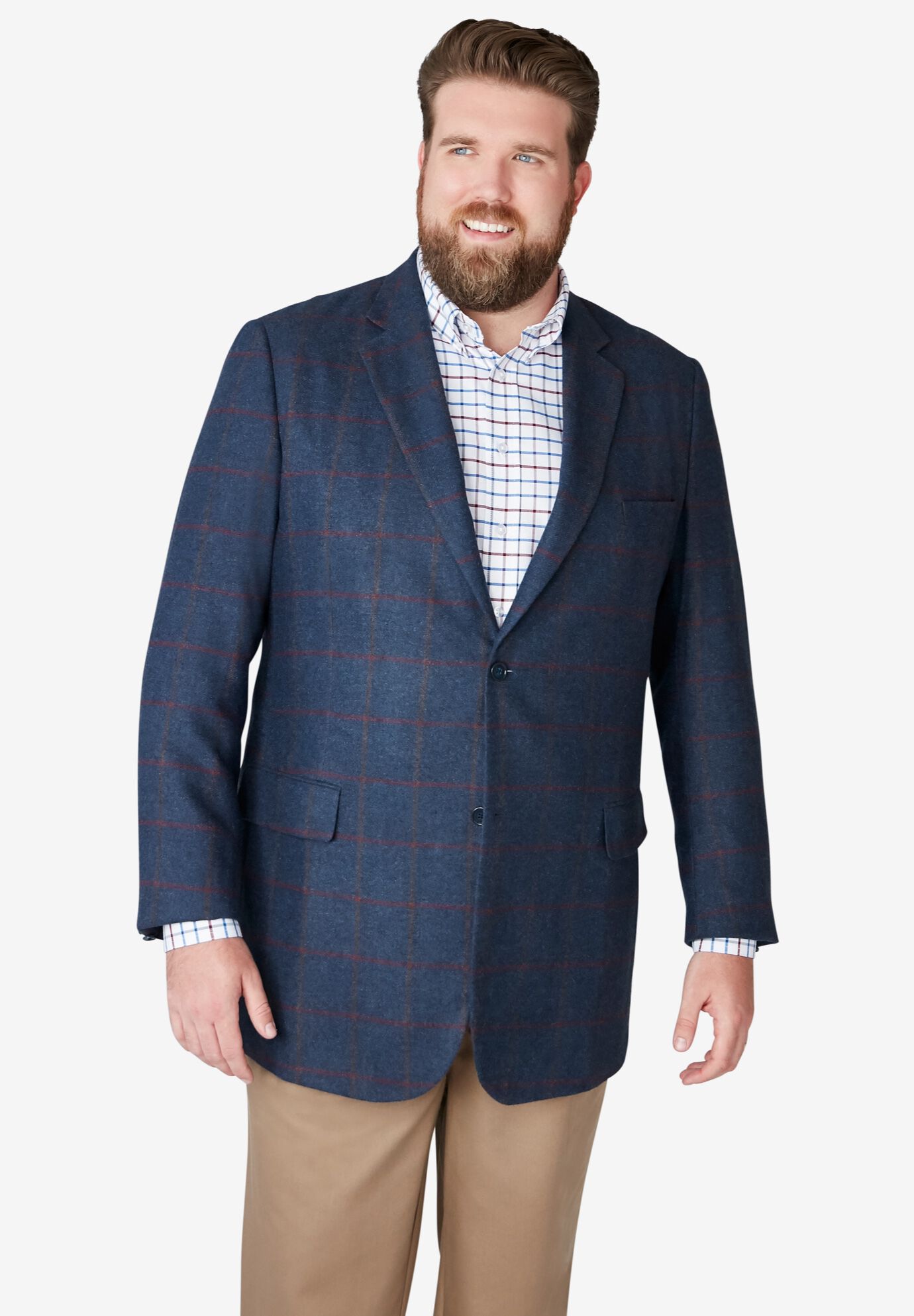 Sports coat big and tall clearance