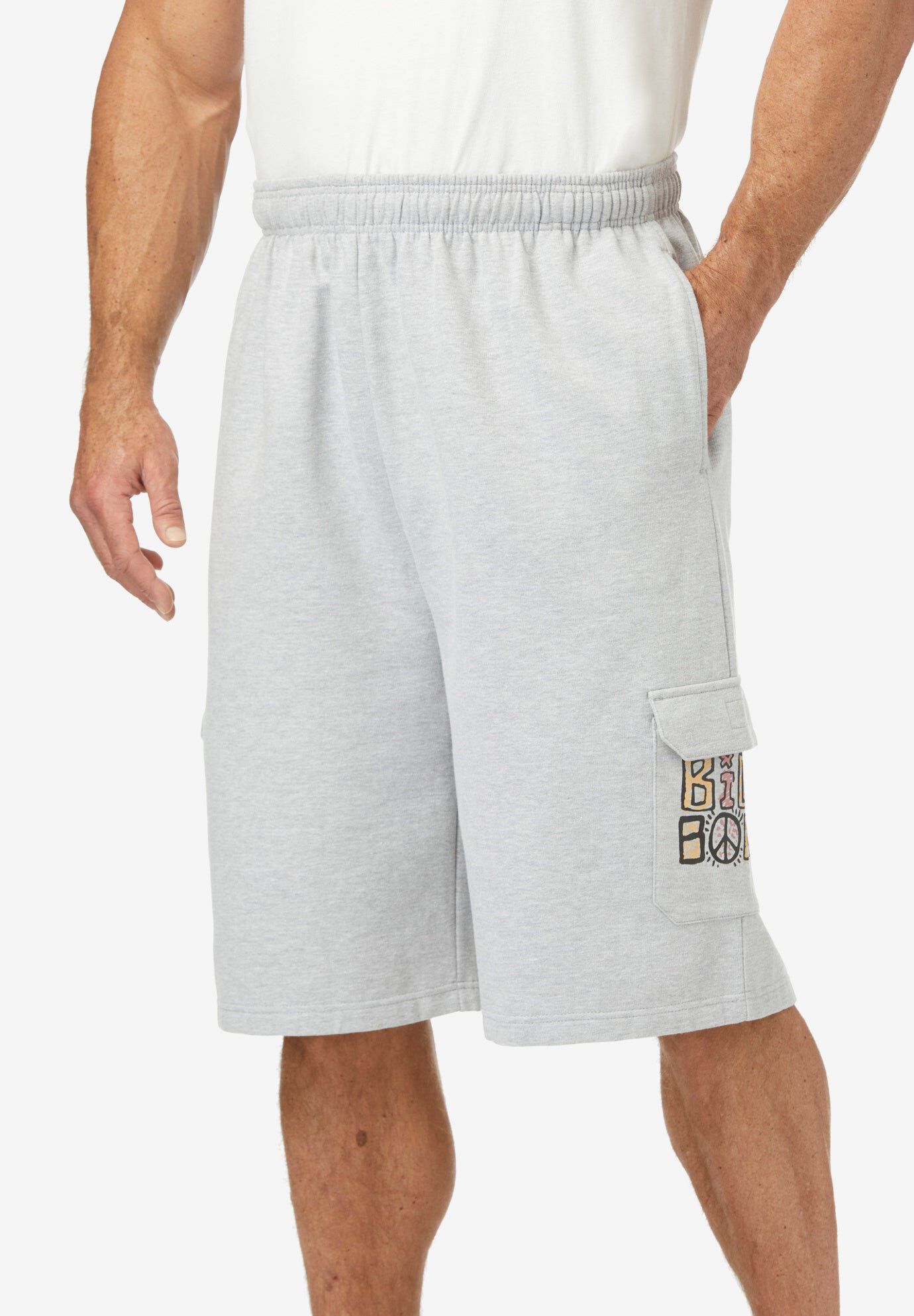 Cargo Shorts, GREY, hi-res image number 0