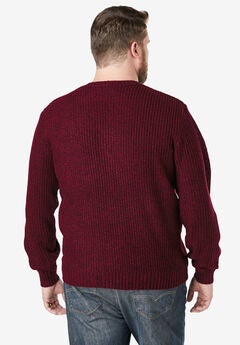 Knit Crewneck Sweater, , on-hover