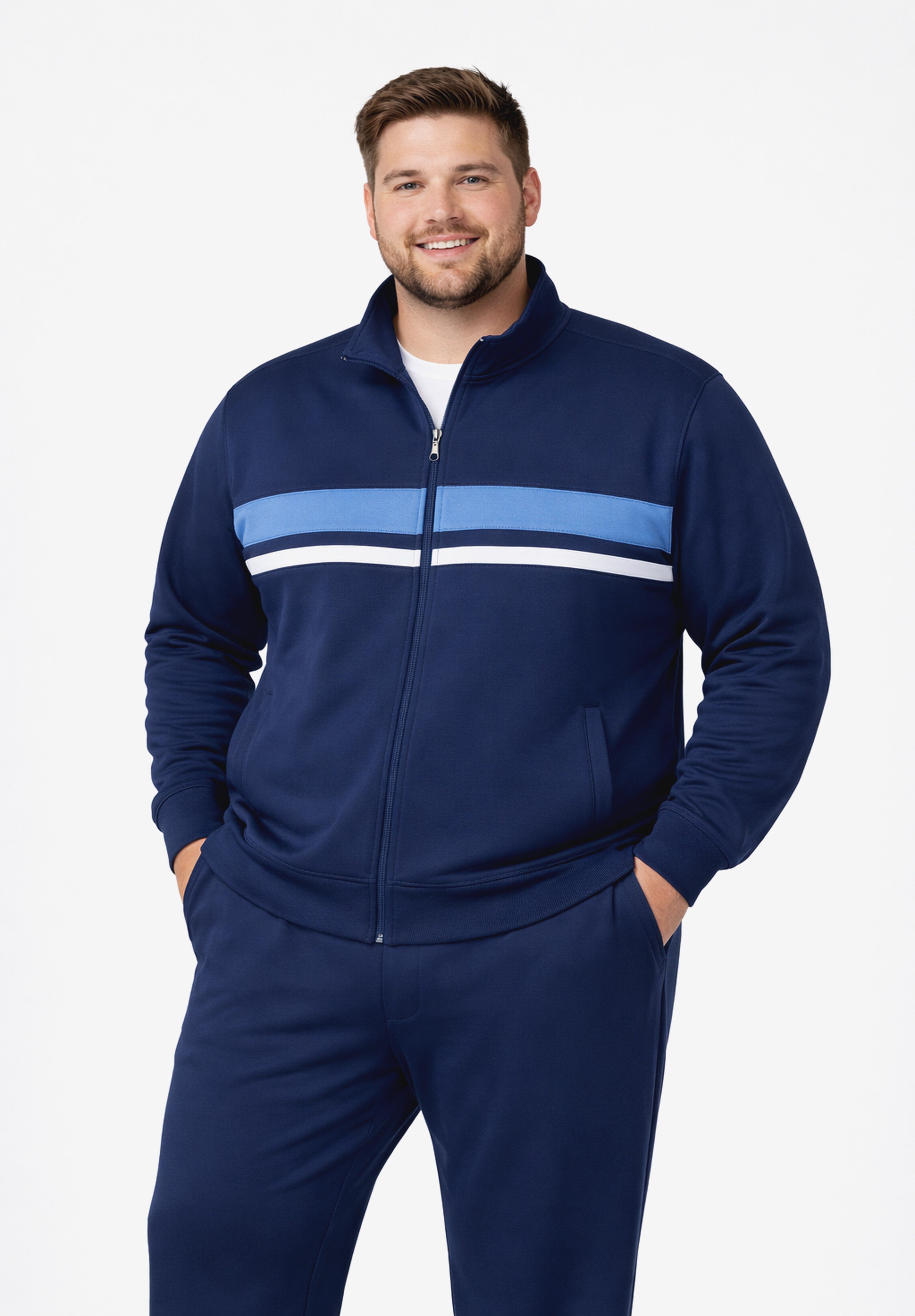 Skechers&reg; Performance Track Jacket, NAVY, hi-res image number 0