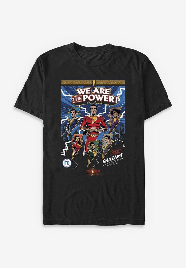 Shazam Power Tee, BLACK, hi-res image number null