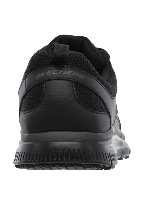 Work Relaxed Fit Flex Advantage Slip-Resistant Sneaker by Skechers®, , on-hover image number null