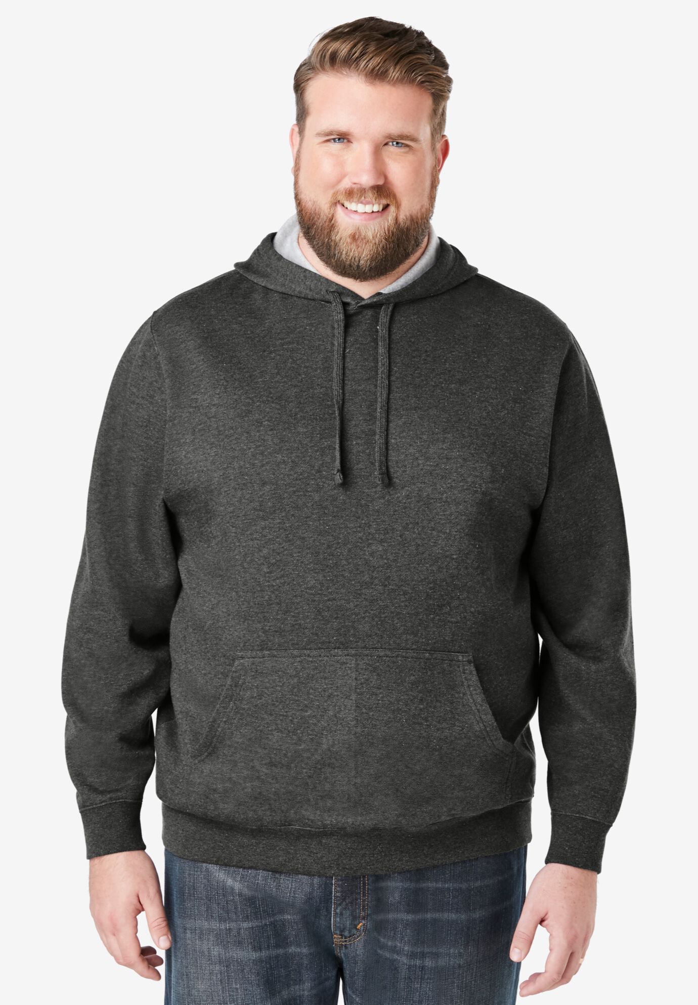 Fleece overhead hoodie clearance