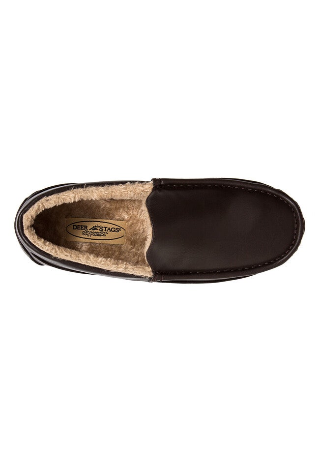 Spun Faux Leather Slippers, , alternate image number null
