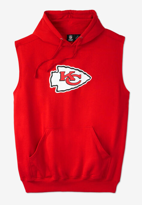 NFL Sleeveless Hoodie, KANSAS CITY CHIEFS, hi-res image number null