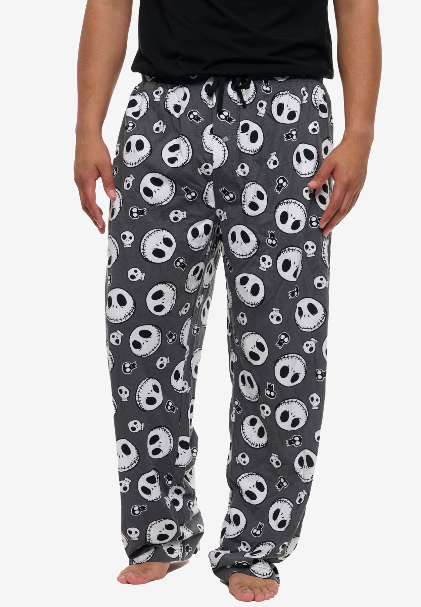 Jack Skellington Pajama Pants Lounge Wear Nightmare Before Christmas
