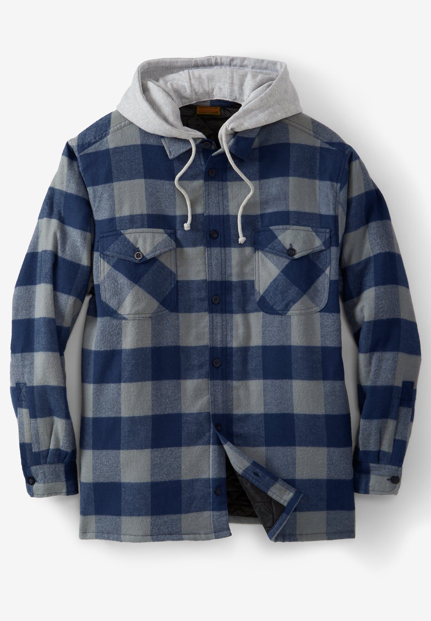 Flannel Hooded Jacket