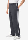 Striped Lightweight Sweatpants, CARBON, hi-res image number null