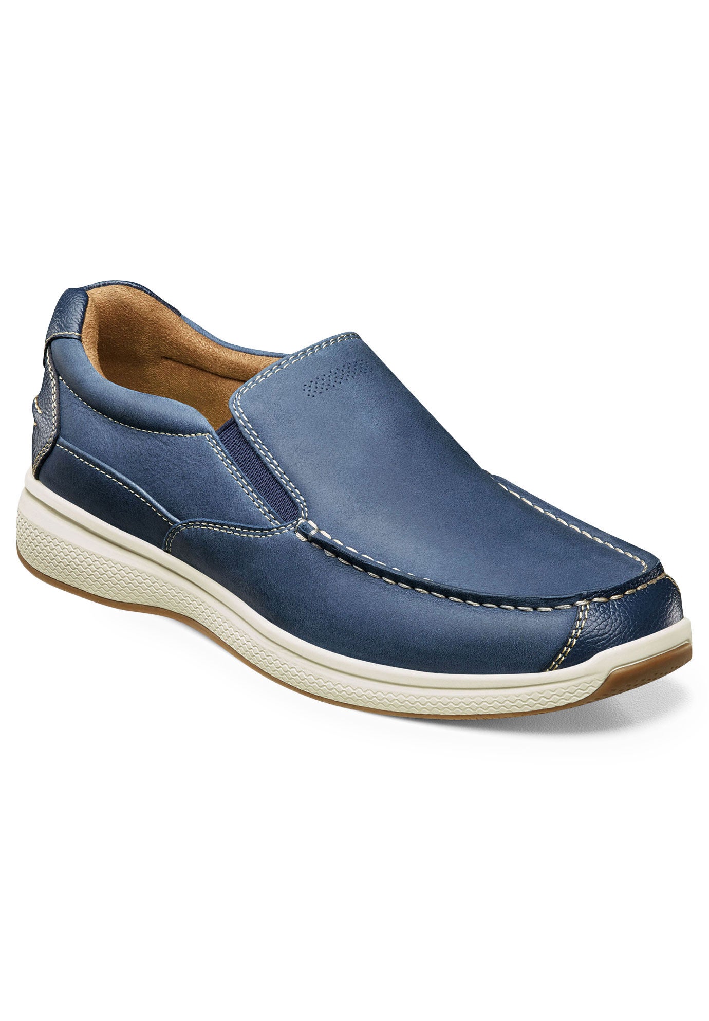 florsheim great lakes moc toe slip on