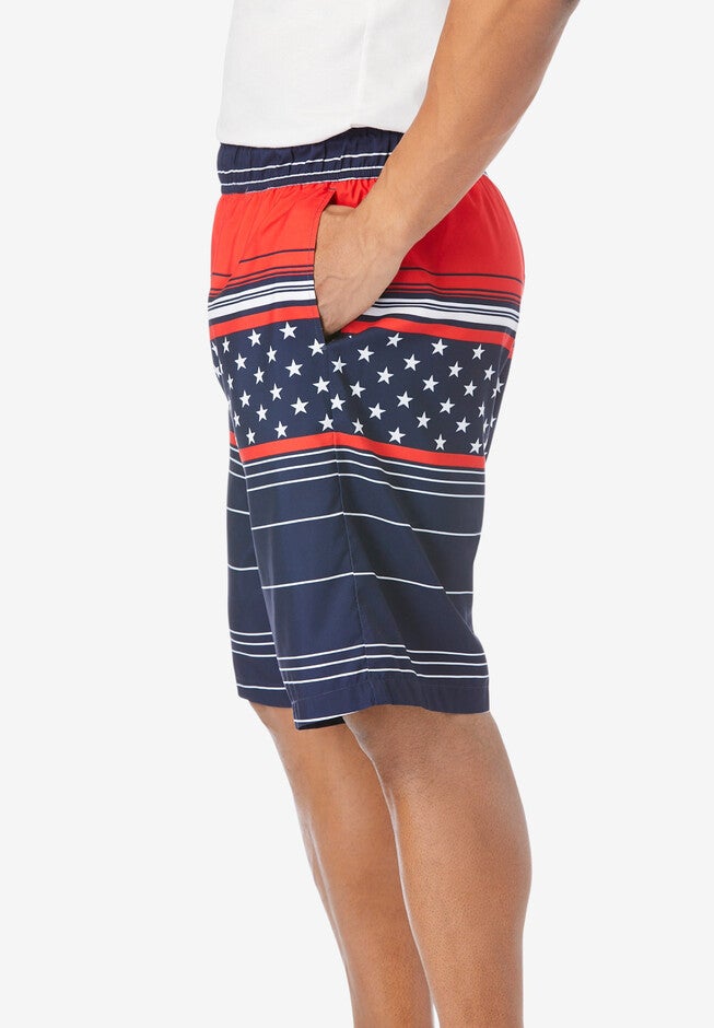 KS Island™ Printed Swim Trunks, , alternate image number null