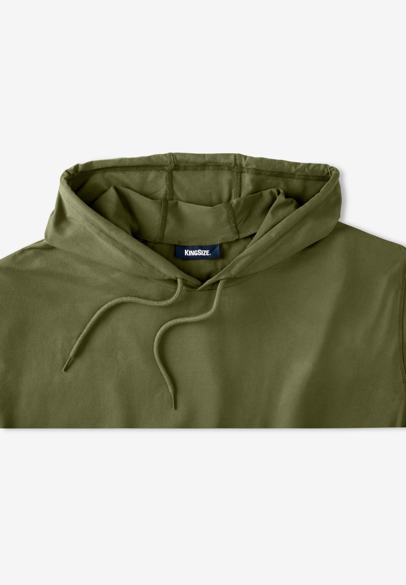 Super Soft Jersey Pullover Hoodie, WOODS GREEN, alternate image number 1