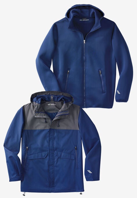 KS Sport™ 3-in-1 Trident Jacket, MIDNIGHT NAVY, hi-res image number null