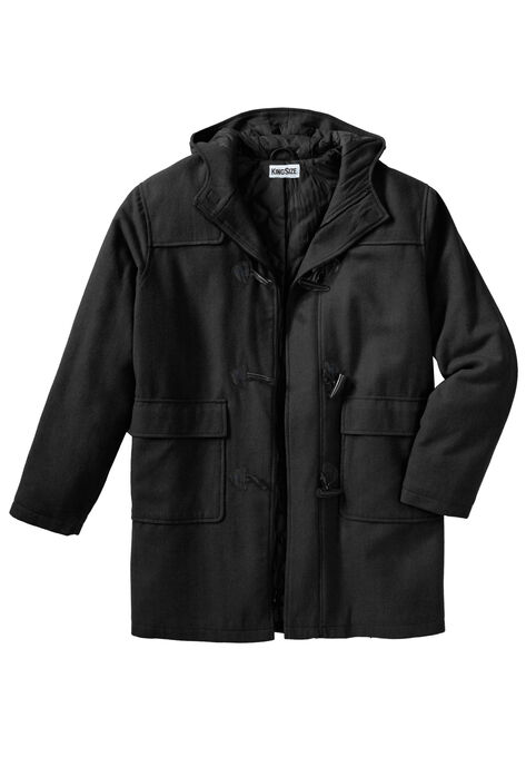 Toggle Parka Coat, BLACK, hi-res image number null