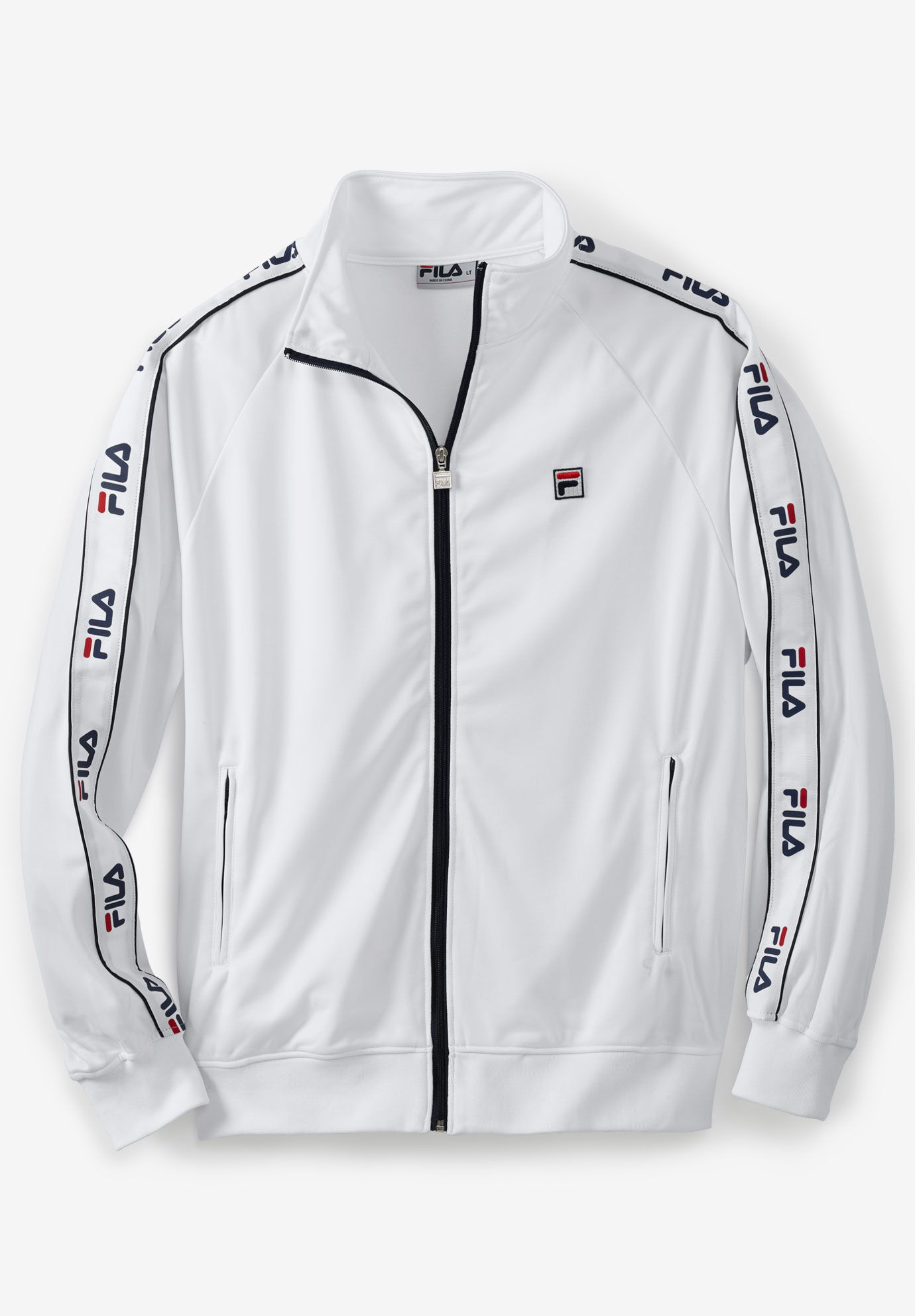 Profetie bemanning Wolk FILA® Taped Logo Track Jacket | King Size