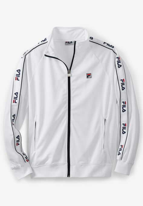 Undertrykke Sobriquette Pjece FILA® Taped Logo Track Jacket | King Size