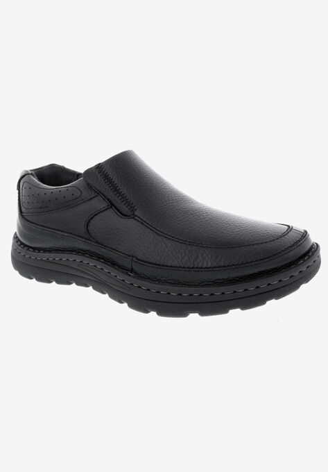 BEXLEY II Slip-On Shoes, BLACK LEATHER, hi-res image number null