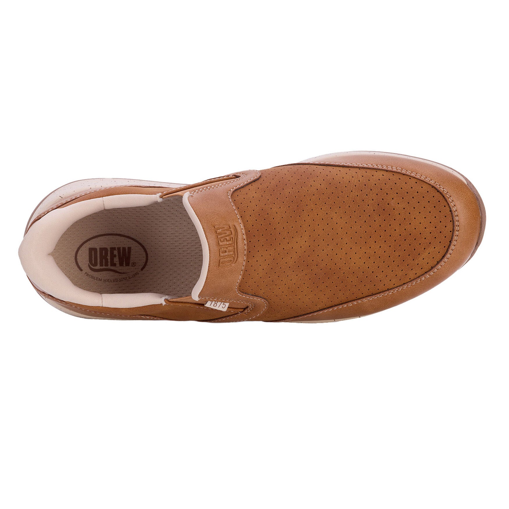 Caleb Twin Gore Loafer, CAMEL, alternate image number 5