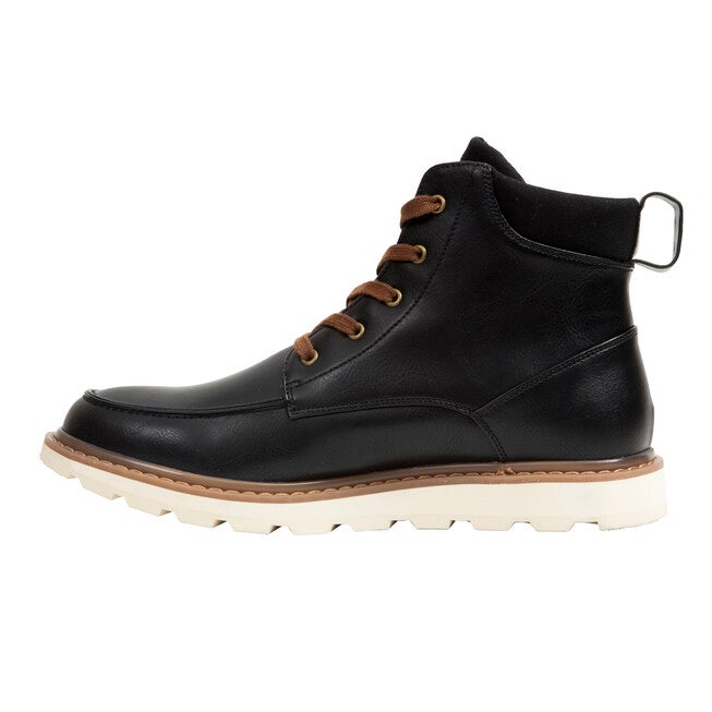 Julian Tall Lace-up Boot, BLACK, alternate image number 3