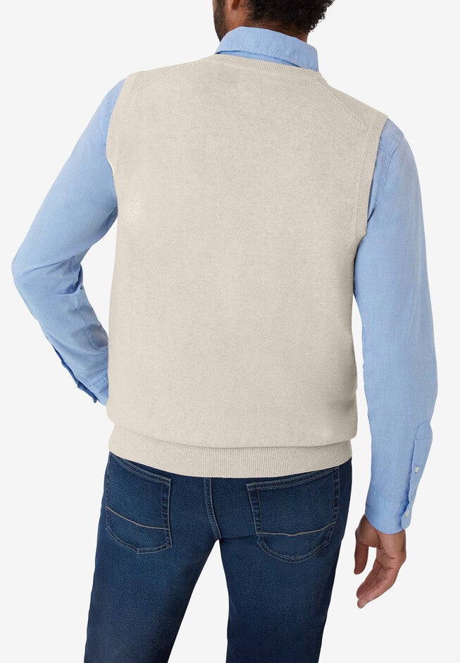 Chaps® Solid Lightweight Sweater Vest, , on-hover image number null