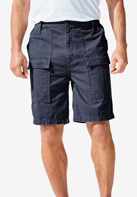 Deeper Pocket 8" Cargo Shorts, NAVY, hi-res image number null